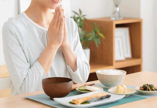食事の栄養バランスを考える