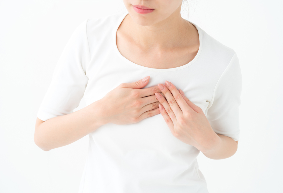 「胸に痛み・張りが...」これって乳がん？